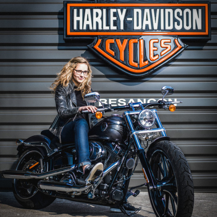 Shooting photo <br/>Harley Davidson Besançon